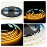 Светодиодная лента OGM 14,4W/m 180LED/m 2835SMD теплый белый 5M LSE-262