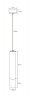 Подвесной светодиодный светильник Fiberli Icicle-440-GN 12110601