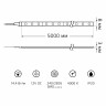 Светодиодная лента Gauss 14,4W/m 240LED/m 2835SMD нейтральный белый 5M BT086