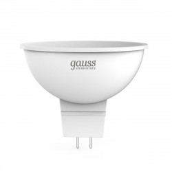 Лампа светодиодная Gauss GU5.3 3.5W 3000K матовая 13514