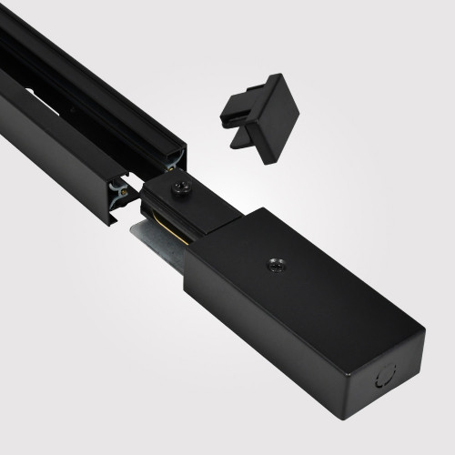 Ввод питания Hesby Lighting Skylite для накладного шинопровода 220В, чёрный HSBL_003