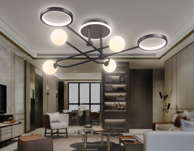 Потолочная светодиодная люстра Ambrella light Comfort LineTech FL66232