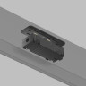 Прямой соединитель для шинопровода Denkirs Smart Base TR2101-BK