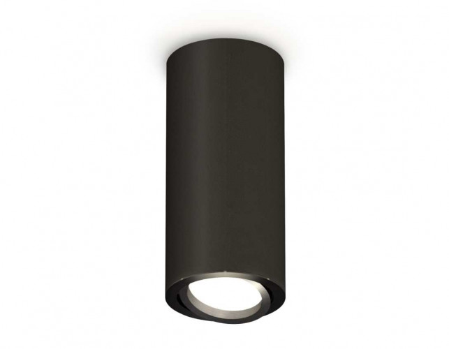 Комплект накладного светильника Ambrella light Techno Spot XS7443002 SBK/PBK черный песок/черный полированный (C7443, N7002)