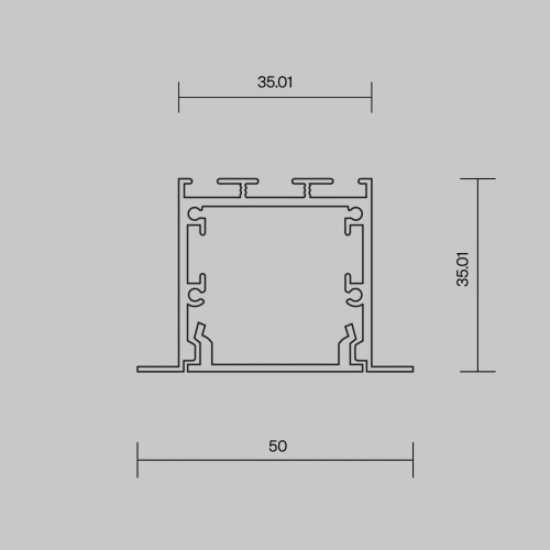Алюминиевый профиль встраиваемый Maytoni Led Strip 632012