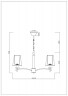 Подвесная люстра Arte Lamp Kensington A4098LM-5CC