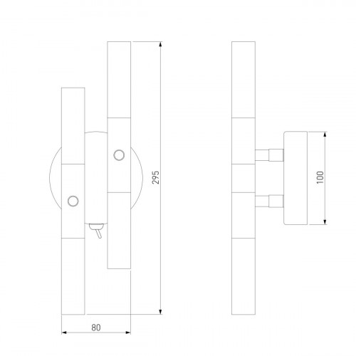 Бра Bogates Bastone 346/4