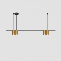 Подвесная люстра Denkirs Orbit DK4061-BK+SG