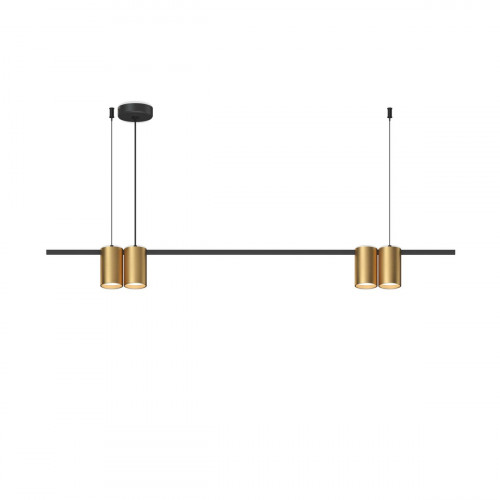 Подвесная люстра Denkirs Orbit DK4061-BK+SG