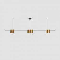 Подвесная люстра Denkirs Orbit DK4063-BK+SG