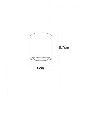 Уличный светодиодный светильник Arte Lamp Torcular A1807PF-1BK