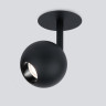 Встраиваемый светодиодный спот Elektrostandard Ball 9925 LED 8W 4200K черный a053735
