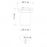 Ландшафтный светодиодный светильник Arte Lamp Piazza A6103IN-1SS