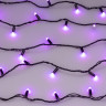 Уличная светодиодная гирлянда Ardecoled нить 230V разноцветная ARD-String-Classic-10000-Black-100Led-Milk-Sync RGB 028214
