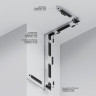 Шинопровод встраиваемый Maytoni Exility TRXM034-422W