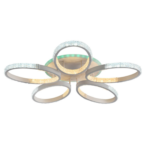 Потолочная светодиодная люстра Profit Light 8097/5 WHT