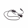 Провод питания для гирлянд Uniel UCX-F90 P/1.5M/BK UL-00013215