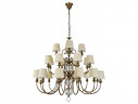 Подвесная люстра Newport 31010+12/C black brass без абажуров М0070494