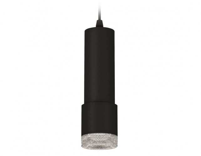 Комплект подвесного светильника Ambrella light Techno Spot XP7402001 SBK/CL черный песок/прозрачный (A2302, C6343, A2030, C7402, N7191)