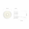 Светодиодный модуль Denkirs Slim LED DK4000-8W dim