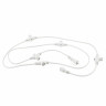 Провод-шина для гирлянд Uniel UCX-F90 T05/2M/WH UL-00013220
