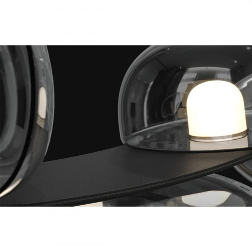 Подвесной светодиодный светильник Crystal Lux Bosque SP7 L3000 Black/Transparent