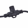 Провод-шина для гирлянд Uniel UCX-F90 T20/2M/BK UL-00013217