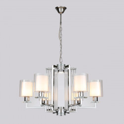 Подвесная люстра iLamp King RM6201-6 CR+CL