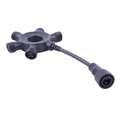 Соединитель для гирлянд Uniel UTC-F90 Y6 BLACK UL-00013230
